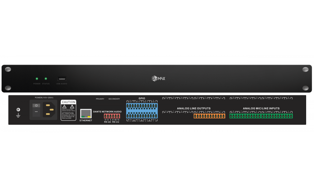 MAX-DMP 0804 8進4出數字音頻處理器